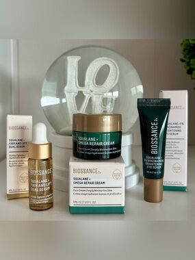 Brand new - bundle of Biossance skincare minis